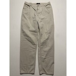 VTG Gant USA 36 x 32 Authentic Sportswear Cream Twill 5 Pocket Jeans‎